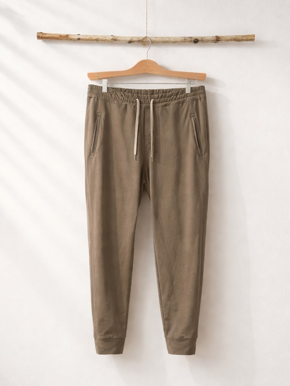 Vuori Ponto Joggers Mens XL Taupe Ultra Soft Performance Lounge Athleisure Pants